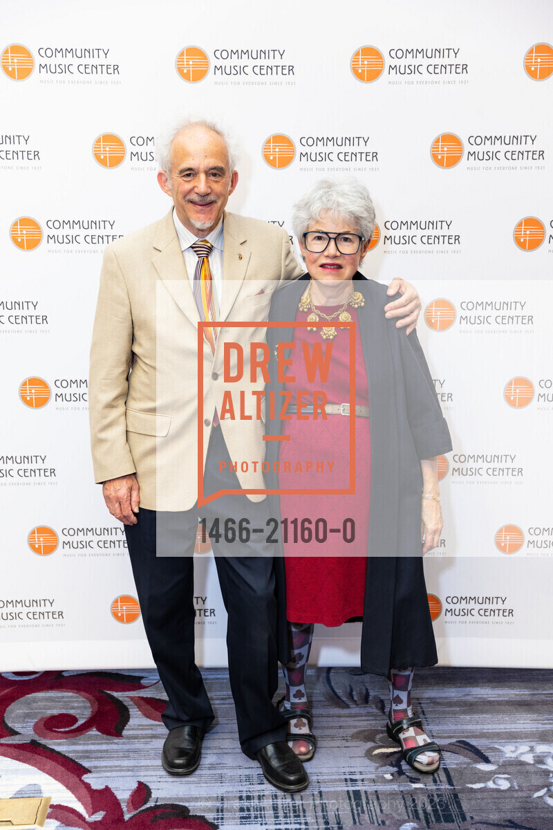 Roland Feller, Lois Feller, "In Full Bloom" Community Music Center's 2023 Spring Gala, The Palace Hotel, a Luxury Collection Hotel @ 2 New Montgomery St, SF, CA 94105 US. The Palace Hotel, a Luxury Collection Hotel @ 2 New Montgomery St, SF, CA 94105 US, April 24th, 2023, Photo #1466-21160-0 Roland Feller, Lois Feller, Photo #1466-21160-0