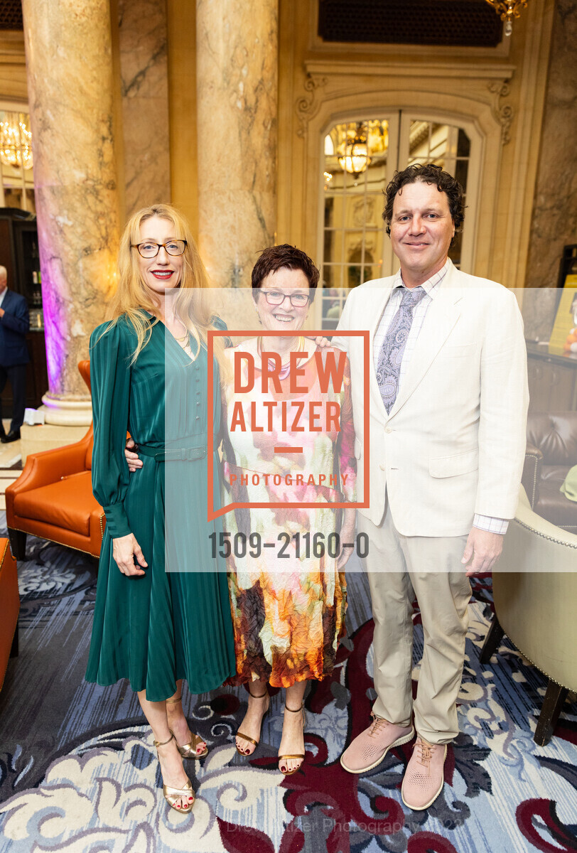 Caskey Baker, Catharine Kalin, Matthew Kalin, "In Full Bloom" Community Music Center's 2023 Spring Gala, The Palace Hotel, a Luxury Collection Hotel @ 2 New Montgomery St, SF, CA 94105 US. The Palace Hotel, a Luxury Collection Hotel @ 2 New Montgomery St, SF, CA 94105 US, April 24th, 2023, Photo #1509-21160-0 Caskey Baker, Catharine Kalin, Matthew Kalin, Photo #1509-21160-0