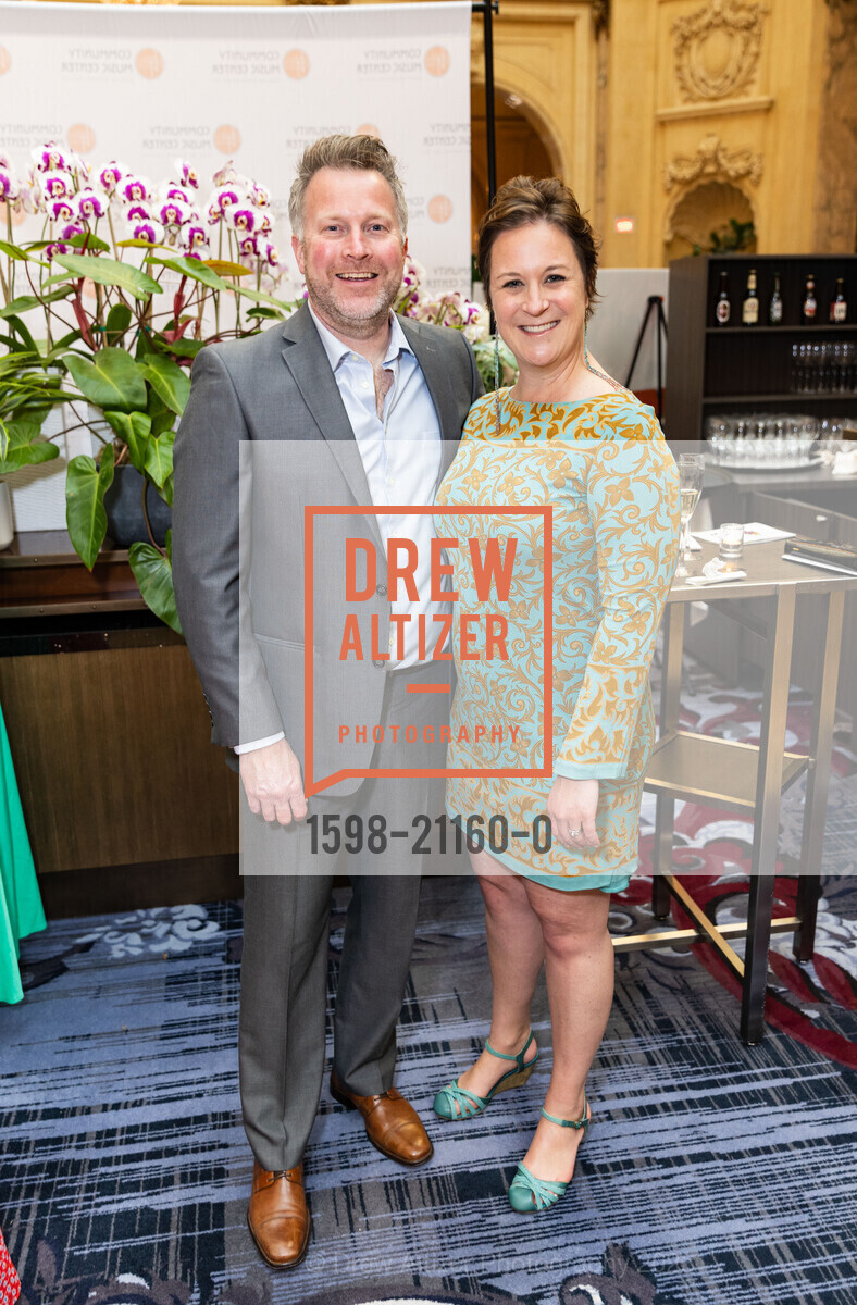Clay Frederick, Kerry Landry, "In Full Bloom" Community Music Center's 2023 Spring Gala, The Palace Hotel, a Luxury Collection Hotel @ 2 New Montgomery St, SF, CA 94105 US. The Palace Hotel, a Luxury Collection Hotel @ 2 New Montgomery St, SF, CA 94105 US, April 24th, 2023, Photo #1598-21160-0 Clay Frederick, Kerry Landry, Photo #1598-21160-0