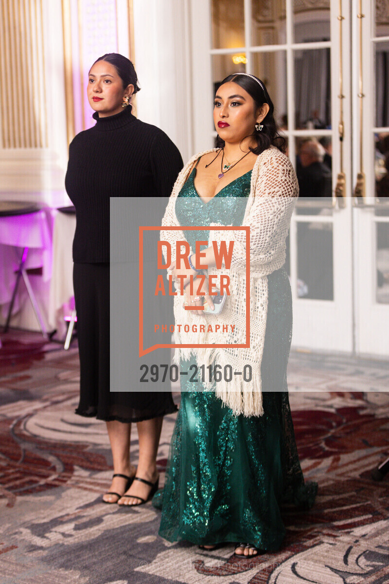 Chantel Hernandez, Daphne Gonzalez Cambambia, "In Full Bloom" Community Music Center's 2023 Spring Gala, The Palace Hotel, a Luxury Collection Hotel @ 2 New Montgomery St, SF, CA 94105 US. The Palace Hotel, a Luxury Collection Hotel @ 2 New Montgomery St, SF, CA 94105 US, April 24th, 2023, Photo #2970-21160-0 Chantel Hernandez, Daphne Gonzalez Cambambia, Photo #2970-21160-0