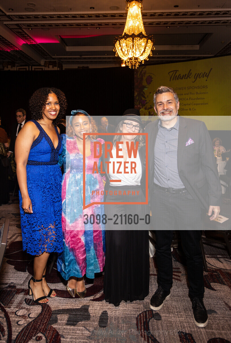 Jasmarie Murray, Rebeca Mauleon, Mark Malaspina, "In Full Bloom" Community Music Center's 2023 Spring Gala, The Palace Hotel, a Luxury Collection Hotel @ 2 New Montgomery St, SF, CA 94105 US. The Palace Hotel, a Luxury Collection Hotel @ 2 New Montgomery St, SF, CA 94105 US, April 24th, 2023, Photo #3098-21160-0 Jasmarie Murray, Rebeca Mauleon, Mark Malaspina, Photo #3098-21160-0