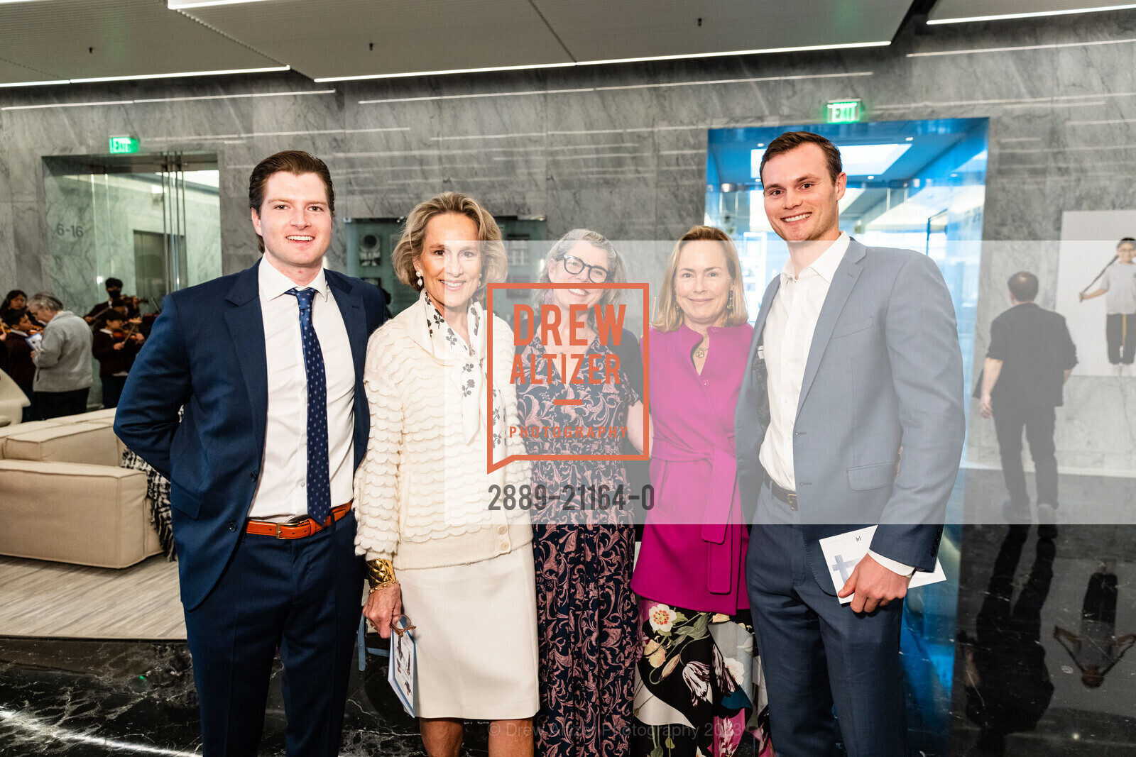 Michelle Taylor, Anna Mulroy, Will, Patrick Swan, Joey Buckingham, Mission Dolores Academy's Benefit Luncheon, Fran van Bergen @ 465 California St, SF, CA 94104 US. Fran van Bergen @ 465 California St, SF, CA 94104 US, April 27th, 2023, Photo #2889-21164-0 Michelle Taylor, Anna Mulroy, Will, Patrick Swan, Joey Buckingham, Photo #2889-21164-0