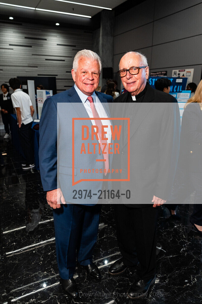 McGinnis, Father Charles Gagan, Mission Dolores Academy's Benefit Luncheon, Fran van Bergen @ 465 California St, SF, CA 94104 US. Fran van Bergen @ 465 California St, SF, CA 94104 US, April 27th, 2023, Photo #2974-21164-0 McGinnis, Father Charles Gagan, Photo #2974-21164-0