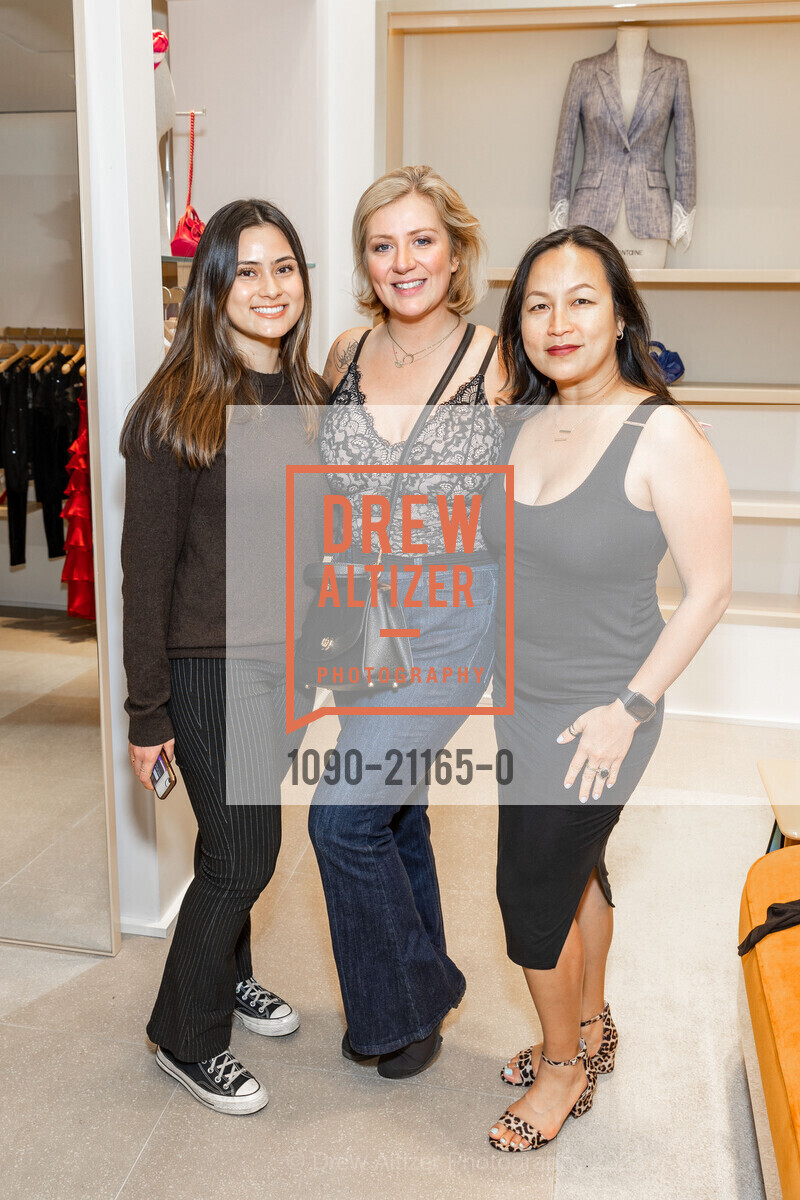 Isabella Black, Lia Bliss, Hang Black, In Store Event with Designer Anne Fontaine, San Francisco. San Francisco, April 27th, 2023, Photo #1090-21165-0 Isabella Black, Lia Bliss, Hang Black, Photo #1090-21165-0