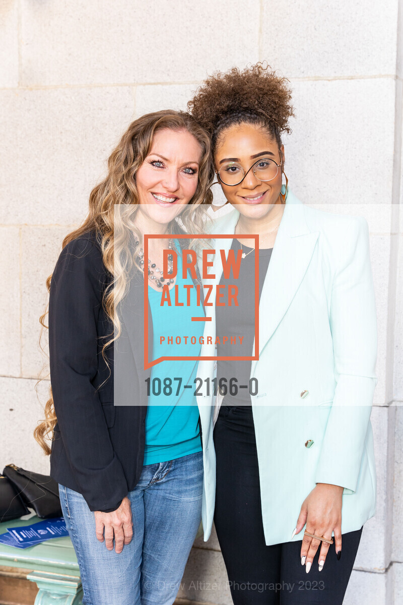 Teresa Goines, Tiffany Fuller, Junior League of San Francisco: 111th Anniversary Grant Award Ceremony, The Green Room @ 401 Van Ness Ave, SF, CA 94102 US. The Green Room @ 401 Van Ness Ave, SF, CA 94102 US, April 27th, 2023, Photo #1087-21166-0 Teresa Goines, Tiffany Fuller, Photo #1087-21166-0