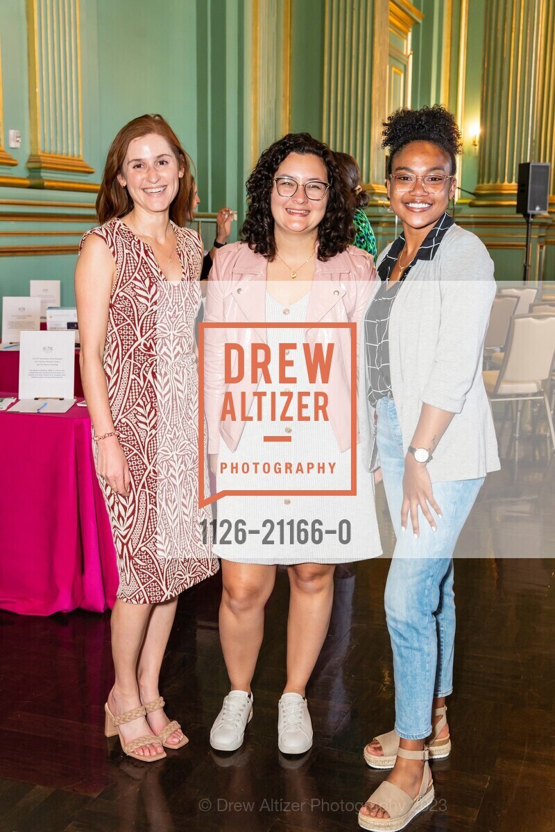 Alex Sellers, Laura Combs, Julia Allen-Pi'ilani, Junior League of San Francisco: 111th Anniversary Grant Award Ceremony, The Green Room @ 401 Van Ness Ave, SF, CA 94102 US. The Green Room @ 401 Van Ness Ave, SF, CA 94102 US, April 27th, 2023, Photo #1126-21166-0 Alex Sellers, Laura Combs, Julia Allen-Pi'ilani, Photo #1126-21166-0