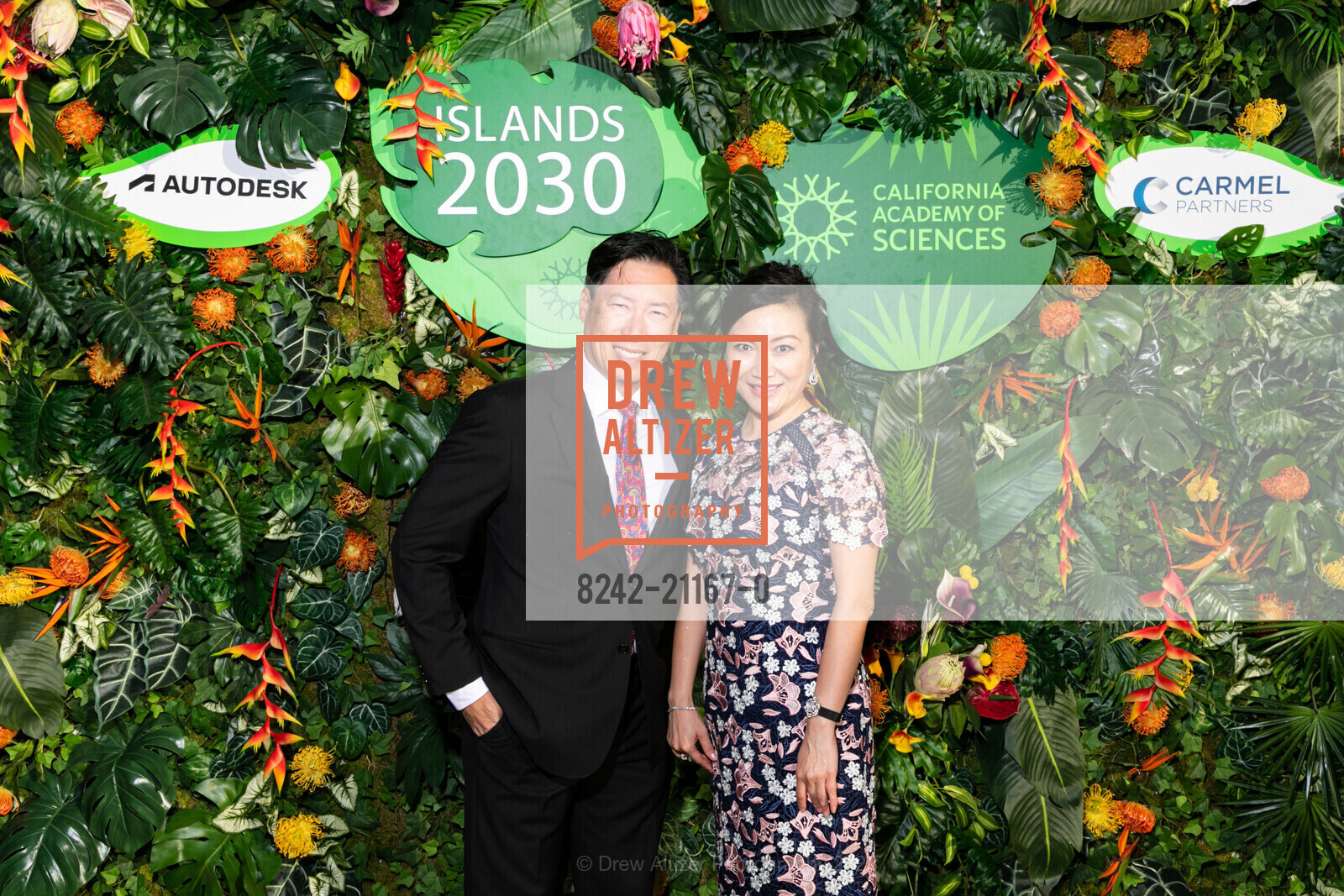 Jonathan Wong, Jennifer Liu, Big Bang Gala 2023, California Academy of Sciences @ 55 Music Concourse Dr, San Francisco, CA 94118 US. California Academy of Sciences @ 55 Music Concourse Dr, San Francisco, CA 94118 US, April 27th, 2023, Photo #8242-21167-0 Jonathan Wong, Jennifer Liu, Photo #8242-21167-0
