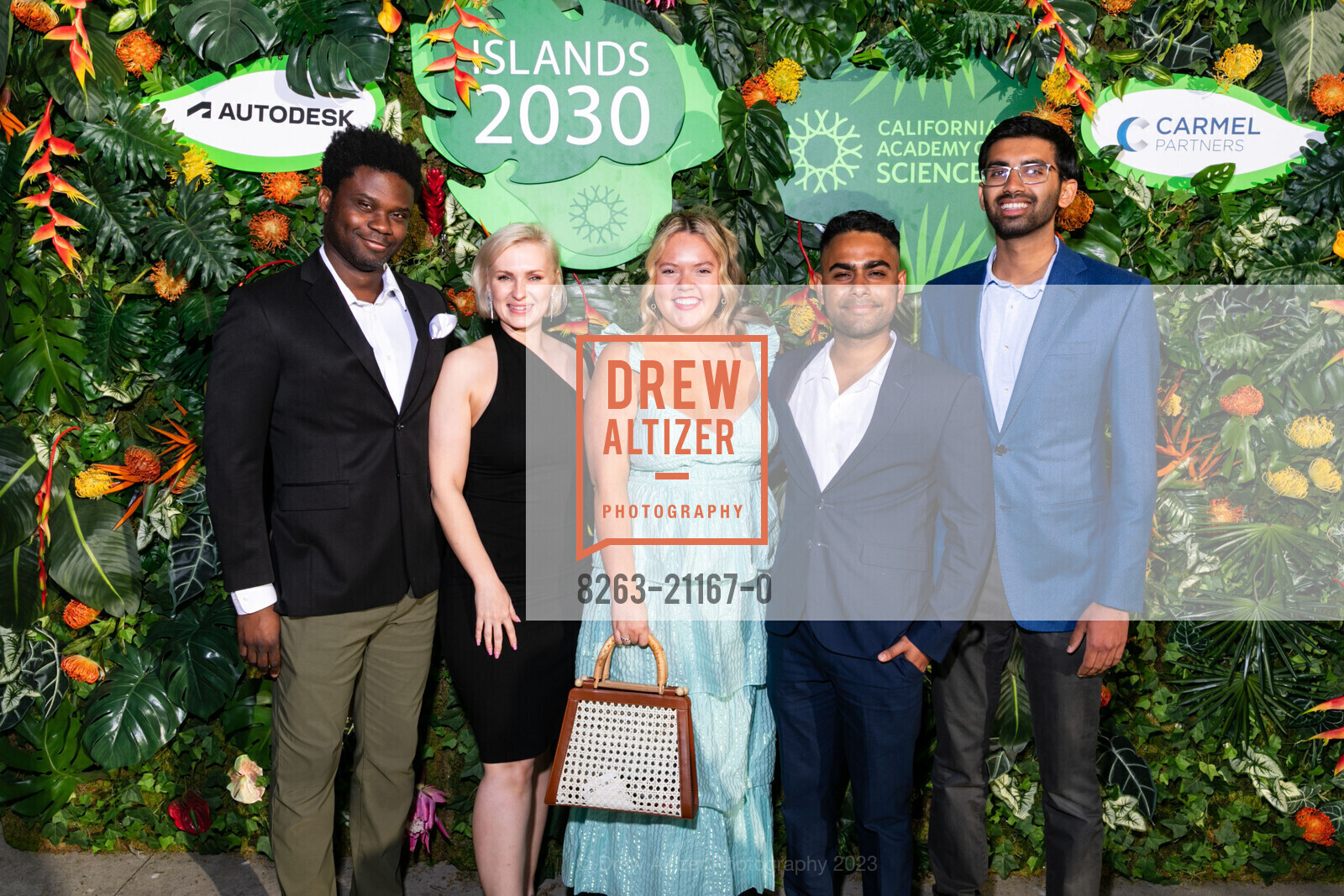 Akin Mousse, Anna Mousse, Bailey Frady, Chirag Garg, Vinay Ramesh, Big Bang Gala 2023, California Academy of Sciences @ 55 Music Concourse Dr, San Francisco, CA 94118 US. California Academy of Sciences @ 55 Music Concourse Dr, San Francisco, CA 94118 US, April 27th, 2023, Photo #8263-21167-0 Akin Mousse, Anna Mousse, Bailey Frady, Chirag Garg, Vinay Ramesh, Photo #8263-21167-0