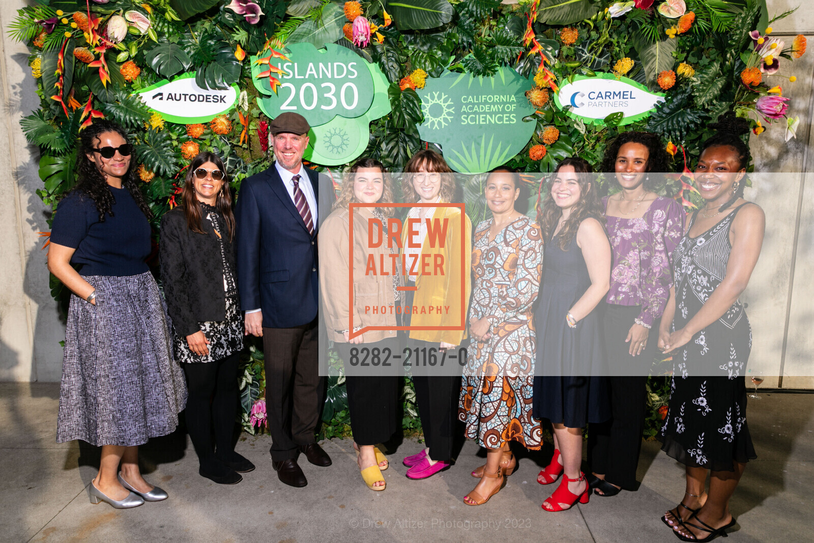 Georgia Beesemyer, Haleh Zandi, Jason Morris, Lauren Witt, Marissa Ochsner, Fanta Kamakaté, Gavi Reiter, Jennifer Lasoragle, Big Bang Gala 2023, California Academy of Sciences @ 55 Music Concourse Dr, San Francisco, CA 94118 US. California Academy of Sciences @ 55 Music Concourse Dr, San Francisco, CA 94118 US, April 27th, 2023, Photo #8282-21167-0 Georgia Beesemyer, Haleh Zandi, Jason Morris, Lauren Witt, Marissa Ochsner, Fanta Kamakaté, Gavi Reiter, Jennifer Lasoragle, Photo #8282-21167-0