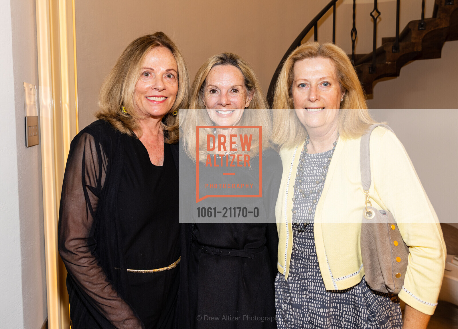Janet Hunter, Delanie Read, Tricia Foster, Patron Preview Party for the 2023 San Francisco Decorator's Showcase, 625 El Camino Del Mar, SF, CA 94121 US. 625 El Camino Del Mar, SF, CA 94121 US, April 27th, 2023, Photo #1061-21170-0 Janet Hunter, Delanie Read, Tricia Foster, Photo #1061-21170-0