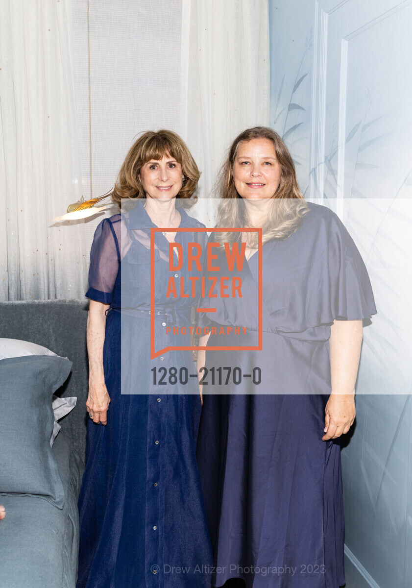 Susan Wyman, Stephanie Fillbrandt, Patron Preview Party for the 2023 San Francisco Decorator's Showcase, 625 El Camino Del Mar, SF, CA 94121 US. 625 El Camino Del Mar, SF, CA 94121 US, April 27th, 2023, Photo #1280-21170-0 Susan Wyman, Stephanie Fillbrandt, Photo #1280-21170-0