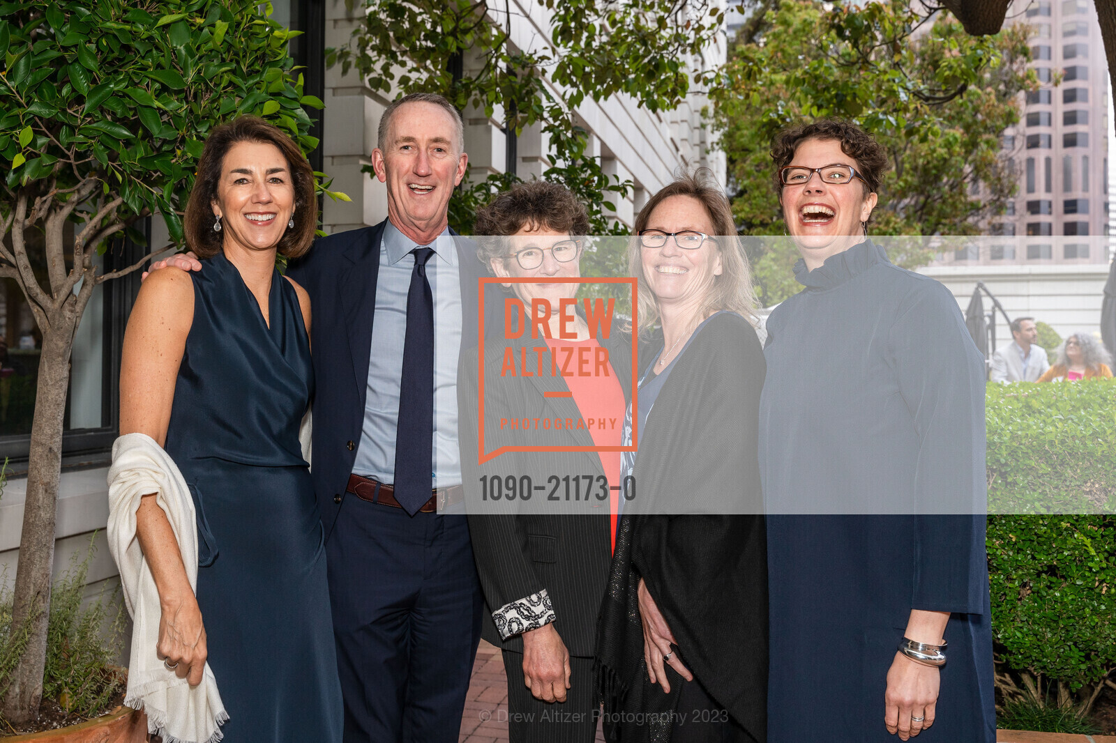 Mara O'Day, Dan O'Day, Nancy Koch, Jane Stafford, Erika Dirkse, SFCASA's Fostering Change Gala 2023, The Ritz-Carlton, San Francisco @ US. The Ritz-Carlton, San Francisco @ US, April 28th, 2023, Photo #1090-21173-0 Mara O'Day, Dan O'Day, Nancy Koch, Jane Stafford, Erika Dirkse, Photo #1090-21173-0