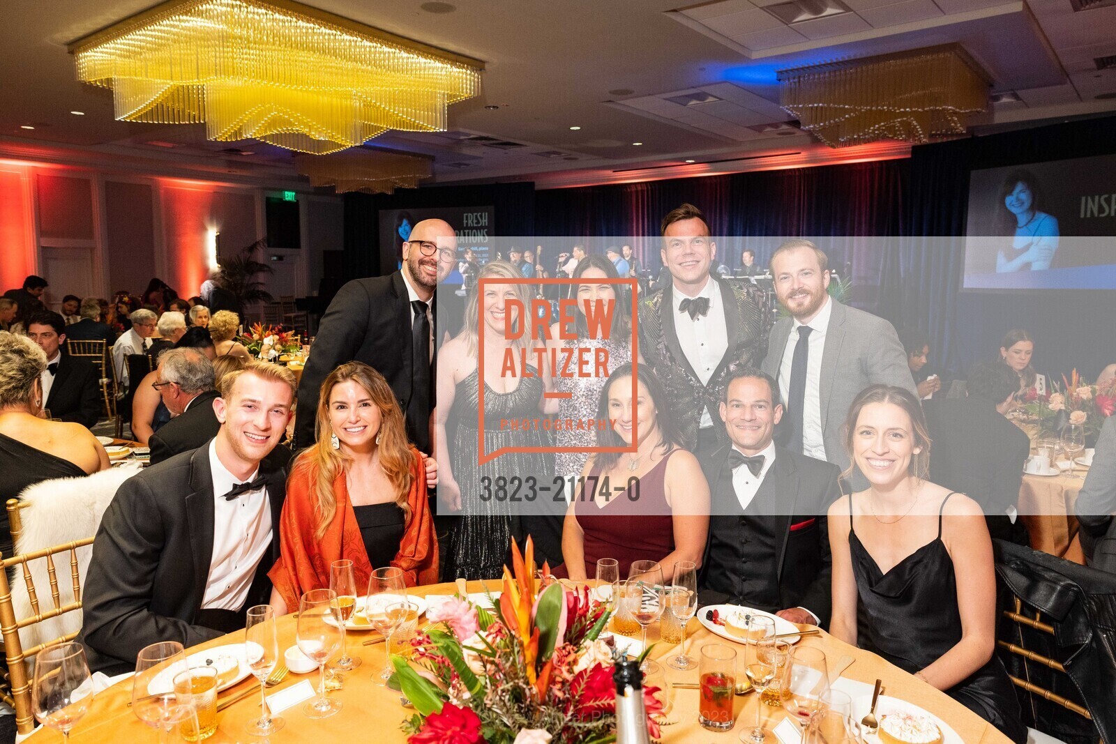 Dillon Franke, Isabel Wickliffe, Lauren Doyle, Gina Ghio, Jackie Mills, Jacob Stensberg, Dave Ghio, Sean DeLeo, Anne Silk, RHYTHMS AND REVELRY benefiting the California Symphony, Claremont Club & Spa. 41 Tunnel Rd, Berkeley, CA 94705 US, April 29th, 2023, Photo #3823-21174-0 Dillon Franke, Isabel Wickliffe, Lauren Doyle, Gina Ghio, Jackie Mills, Jacob Stensberg, Dave Ghio, Sean DeLeo, Anne Silk, Photo #3823-21174-0