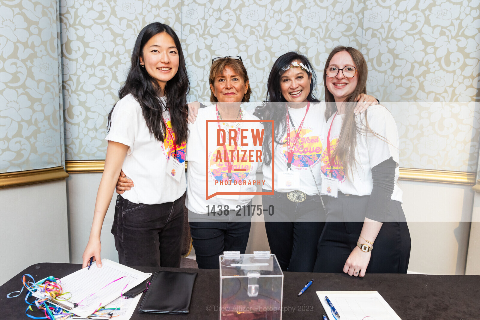 Emily Taketa, Maureen Couture, Anastasia Kowalski, Gina Ocampo, Family House “All You Need is Love” Gala 2023, Family House “All You Need is Love” Gala 2023. Family House “All You Need is Love” Gala 2023, April 29th, 2023, Photo #1438-21175-0 Emily Taketa, Maureen Couture, Anastasia Kowalski, Gina Ocampo, Photo #1438-21175-0