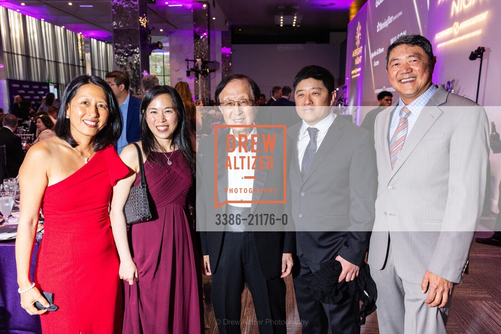 Elaine Pao, Carolyn Wang, Henry Pao, Joe Tsang, A Bright Night Gala 2023 Presented By The Alzheimer's Association, The GlassHouse SJ @ 84 W Santa Clara St, San Jose, CA 95113 US. The GlassHouse SJ @ 84 W Santa Clara St, San Jose, CA 95113 US, Photo #3386-21176-0 Elaine Pao, Carolyn Wang, Henry Pao, Joe Tsang, Photo #3386-21176-0