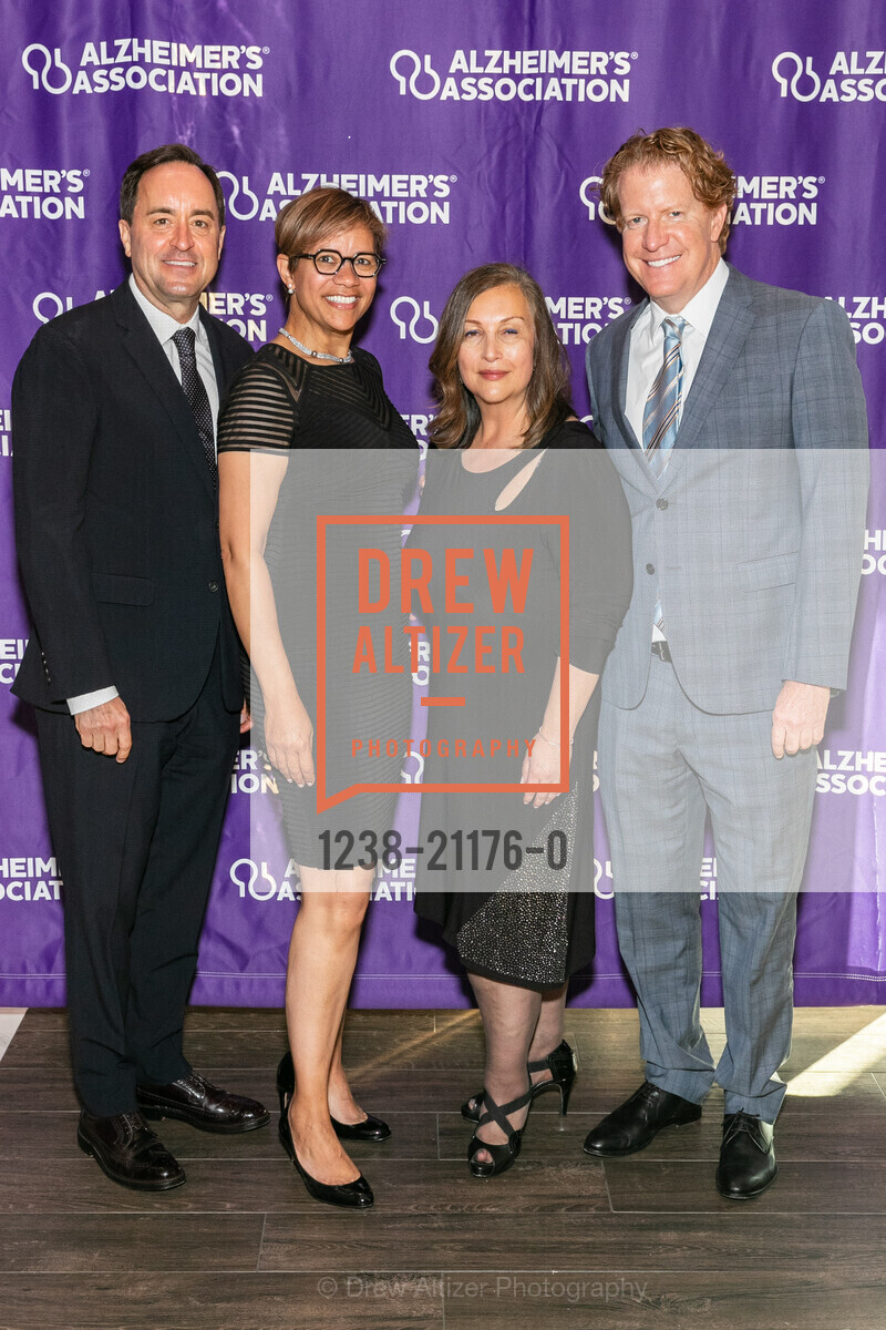 John Travis, Linda LaBlanc, Sasha Braude, Michael Lanz, A Bright Night Gala 2023 Presented By The Alzheimer's Association, The GlassHouse SJ @ 84 W Santa Clara St, San Jose, CA 95113 US. The GlassHouse SJ @ 84 W Santa Clara St, San Jose, CA 95113 US, Photo #1238-21176-0 John Travis, Linda LaBlanc, Sasha Braude, Michael Lanz, Photo #1238-21176-0
