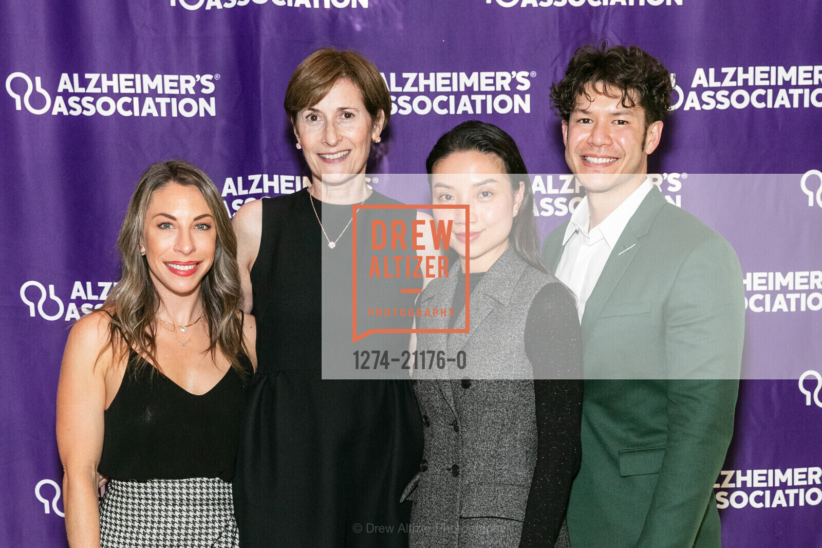Cassidy Josephson, Diane Riccio, Kate Liu, David Eli, A Bright Night Gala 2023 Presented By The Alzheimer's Association, The GlassHouse SJ @ 84 W Santa Clara St, San Jose, CA 95113 US. The GlassHouse SJ @ 84 W Santa Clara St, San Jose, CA 95113 US, Photo #1274-21176-0 Cassidy Josephson, Diane Riccio, Kate Liu, David Eli, Photo #1274-21176-0