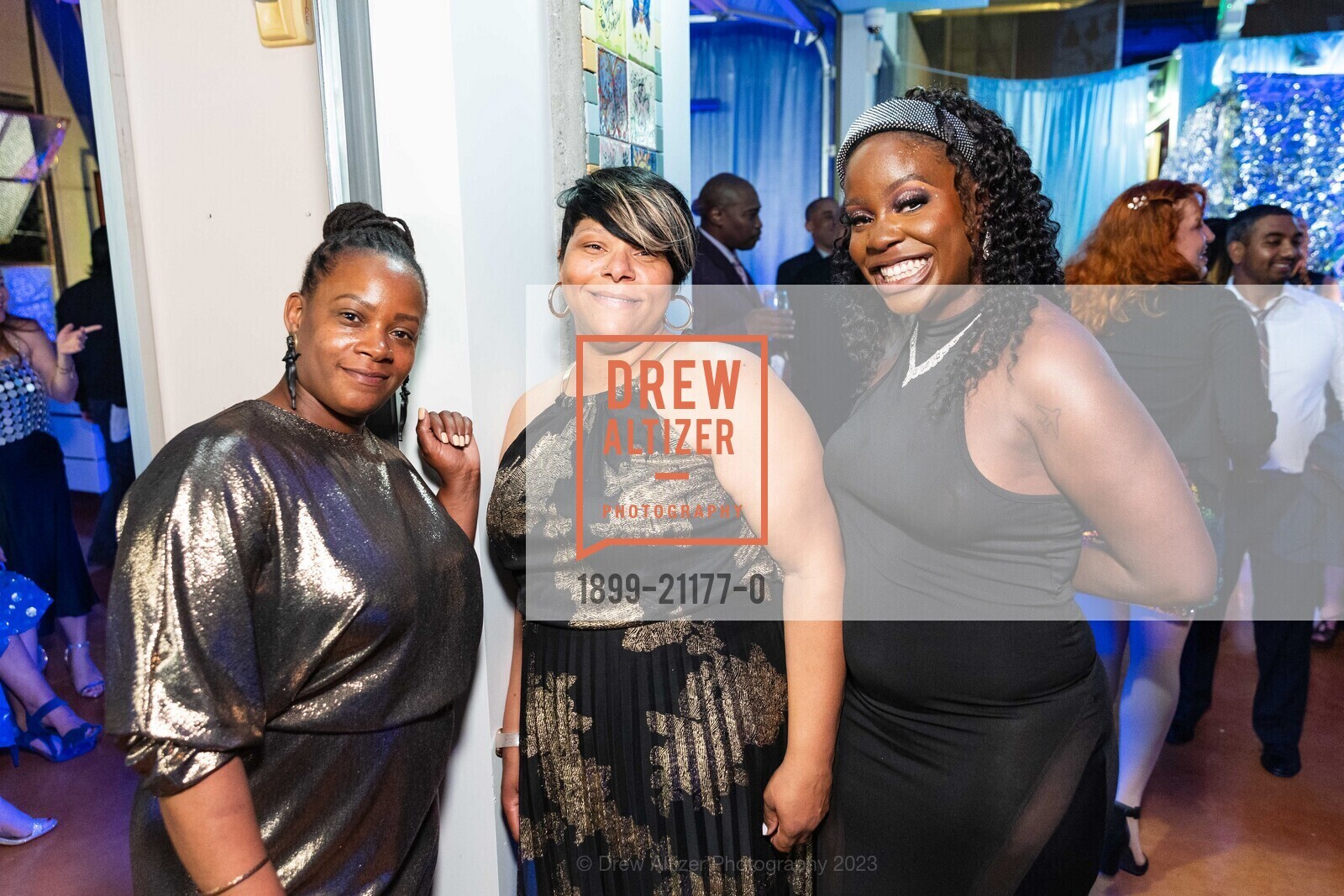 Randi Tanksley, Alisha Dangerfield, Rachel Stoltzfus, OUR HOUSE GALA Benefiting The Homeless Prenatal Program, Homeless Prenatal Program. 2500 18th St, SF, CA 94110 US, April 29th, 2023, Photo #1899-21177-0 Randi Tanksley, Alisha Dangerfield, Rachel Stoltzfus, Photo #1899-21177-0