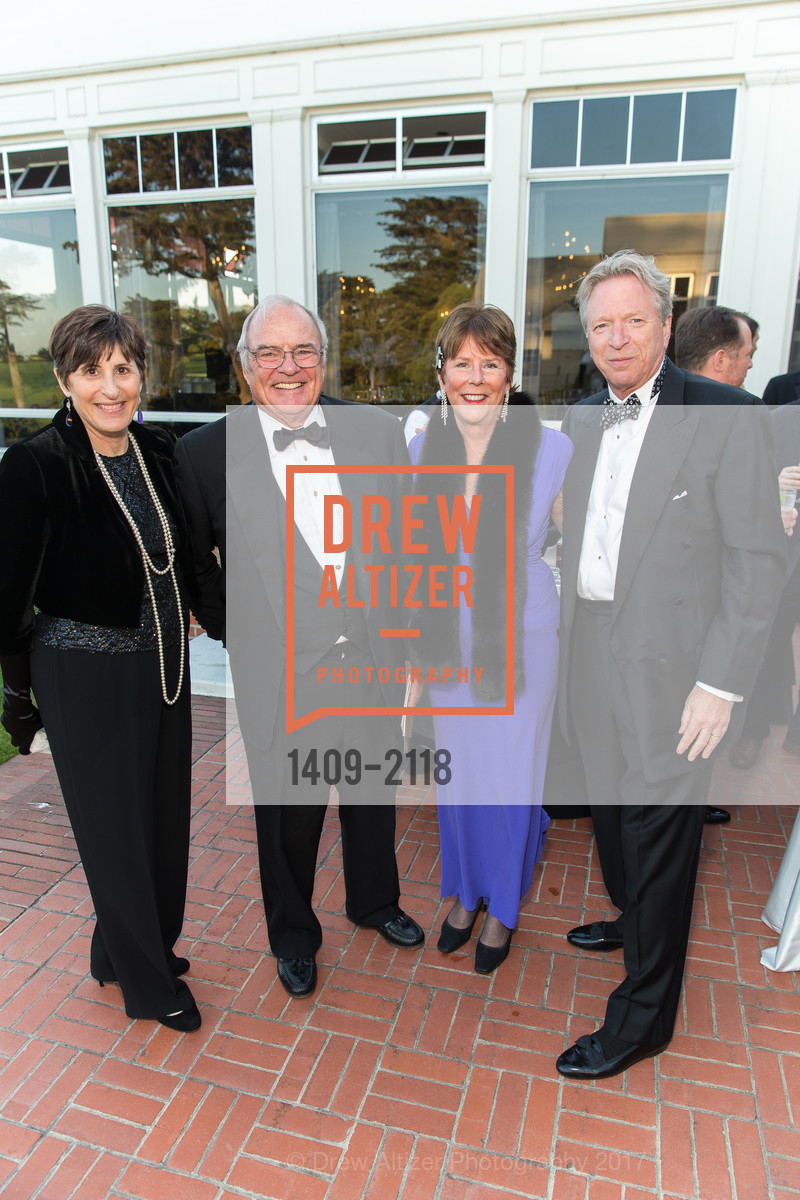 Betsy Pace, John Flynn, Jill Flynn, Bill Pace, Puttin' On the Ritz ~ Annual Gala of the Hillsborough Auxiliary to Peninsula Family Service, The California Golf Club of San Francisco. 844 West Orange Ave., South San Francisco, CA, April 29th, 2017, Photo #1409-2118 Betsy Pace, John Flynn, Jill Flynn, Bill Pace, Photo #1409-2118