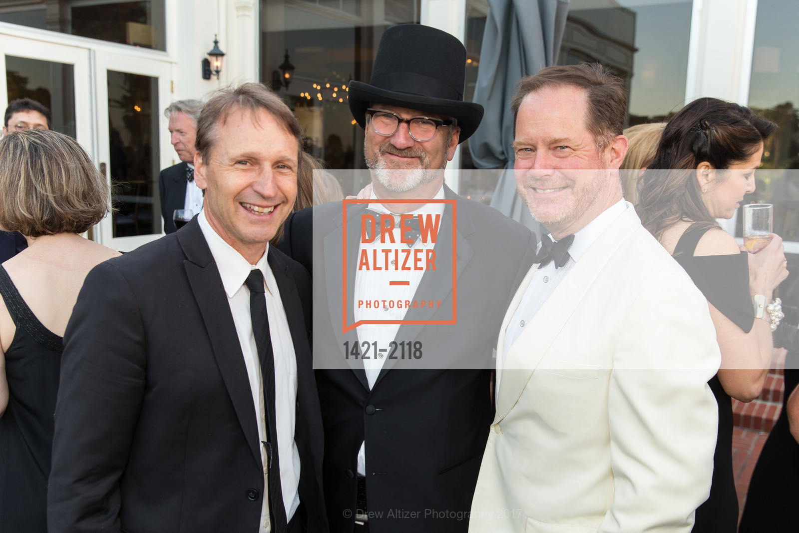 Brian Wachhorst, Mark Lester, Peter Hooker, Puttin' On the Ritz ~ Annual Gala of the Hillsborough Auxiliary to Peninsula Family Service, The California Golf Club of San Francisco. 844 West Orange Ave., South San Francisco, CA, April 29th, 2017, Photo #1421-2118 Brian Wachhorst, Mark Lester, Peter Hooker, Photo #1421-2118