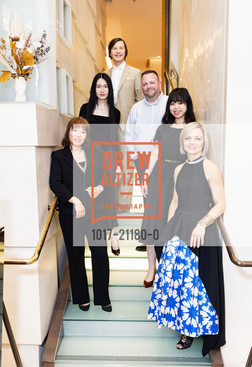 Helena Wong, Lu Lu, Didi Gao, Ivan Bekichev, Chalmer Dillard, Ana Blackwell, BVLGARI SF Private Shopping Event, BVLGARI. 200 Stockton St, SF, CA 94108, April 29th, 2023, Photo #1017-21180-0 Helena Wong, Lu Lu, Didi Gao, Ivan Bekichev, Chalmer Dillard, Ana Blackwell, Photo #1017-21180-0
