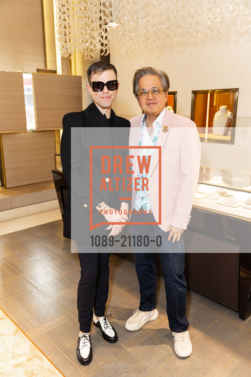 Kent Slauenwhite, Vincent Gotti, BVLGARI SF Private Shopping Event, BVLGARI. 200 Stockton St, SF, CA 94108, April 29th, 2023, Photo #1089-21180-0 Kent Slauenwhite, Vincent Gotti, Photo #1089-21180-0