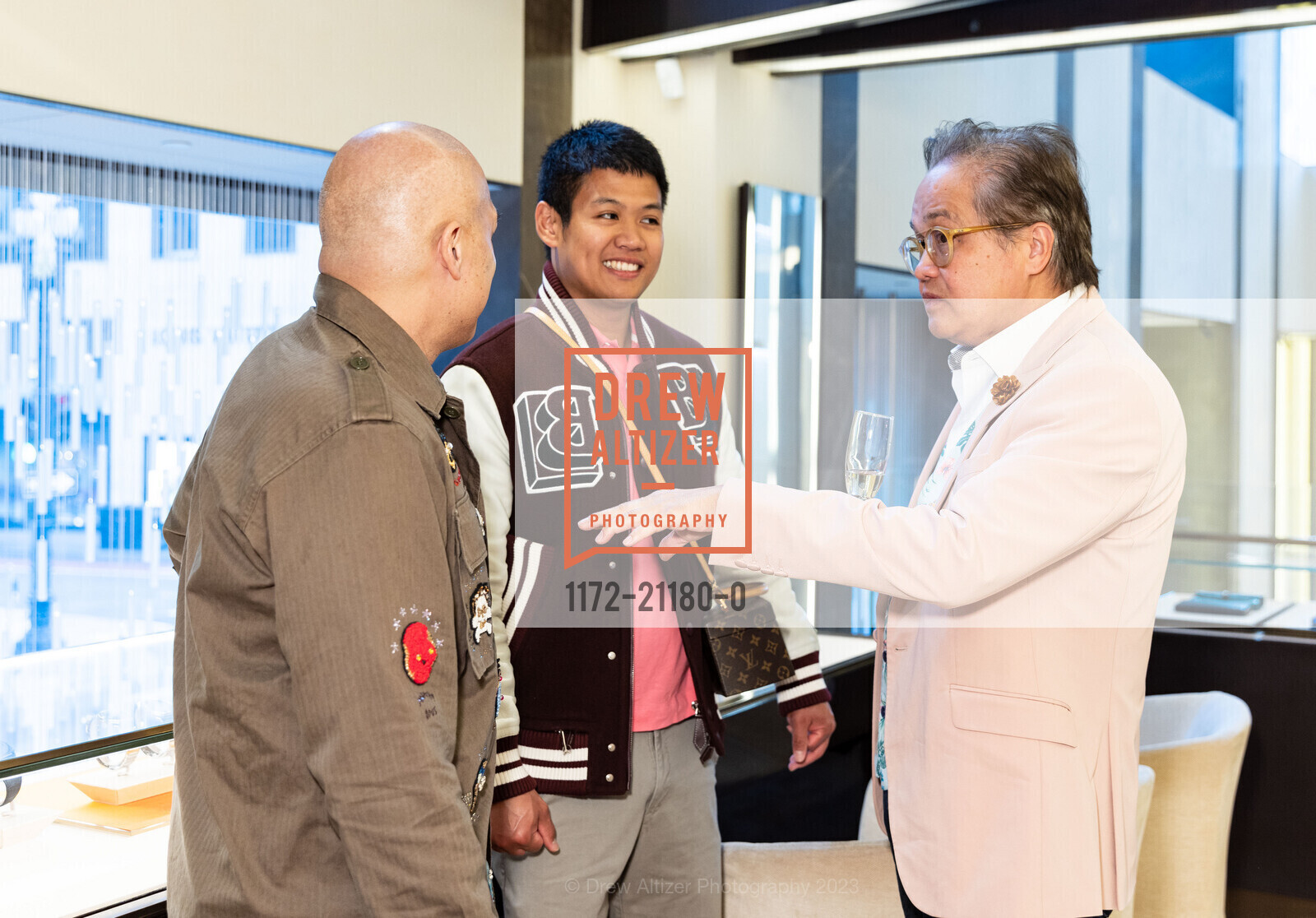 James Sumortin, Liam Henson, Vincent Gotti, BVLGARI SF Private Shopping Event, BVLGARI. 200 Stockton St, SF, CA 94108, April 29th, 2023, Photo #1172-21180-0 James Sumortin, Liam Henson, Vincent Gotti, Photo #1172-21180-0
