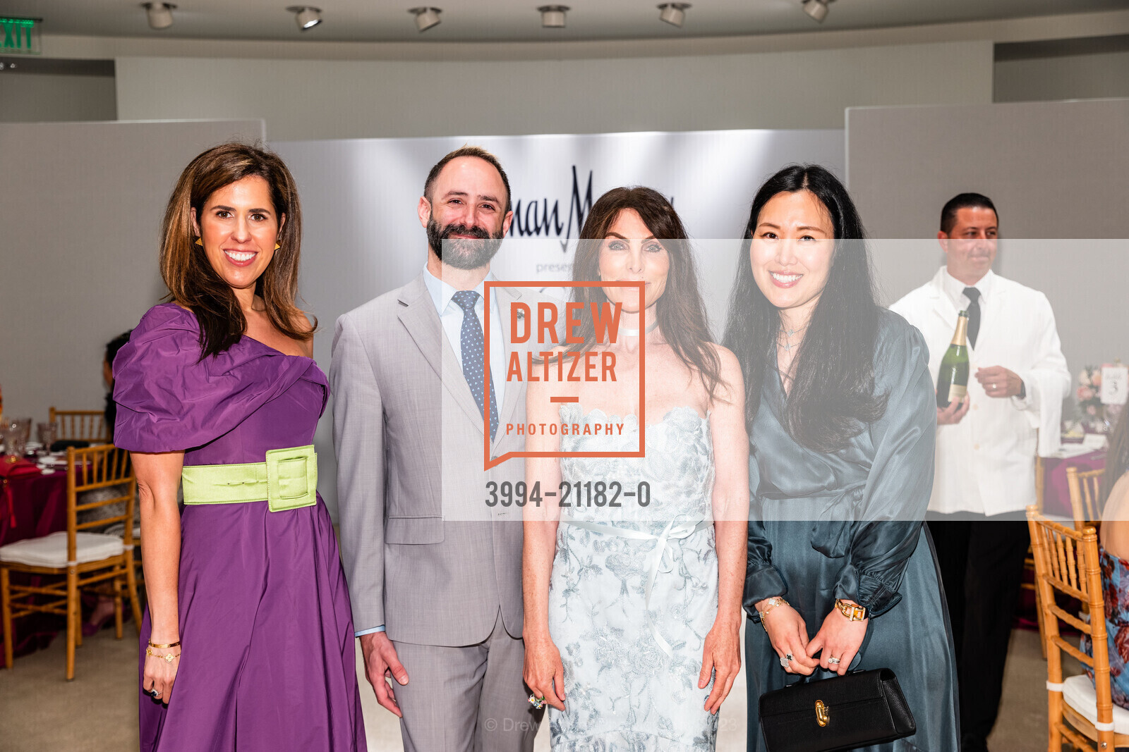 Pam Preston, Alexander Dezborogko, Lisa Zabelle, Julie Park, SF Opera Fashion Show and Luncheon 2023, Nemain Marcus Union Square @ 150 Stockton St, SF, CA 94108 US. Nemain Marcus Union Square @ 150 Stockton St, SF, CA 94108 US, May 4th, 2023, Photo #3994-21182-0 Pam Preston, Alexander Dezborogko, Lisa Zabelle, Julie Park, Photo #3994-21182-0