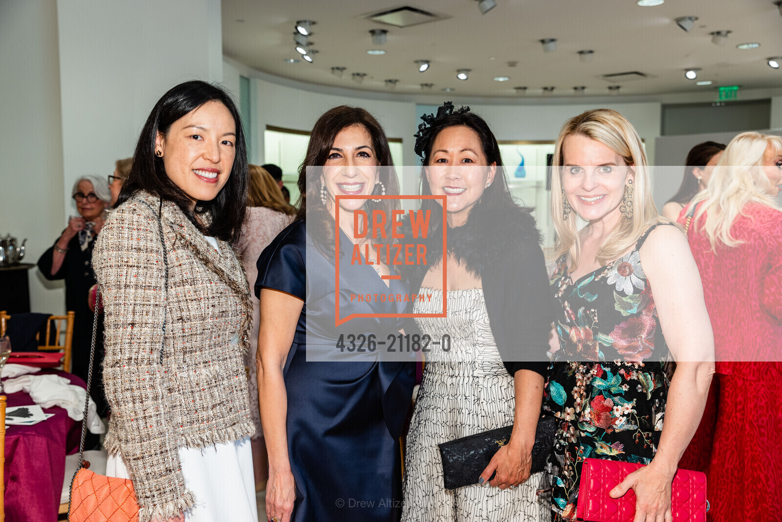 Carol Liu, Rebecca Saroyan, Celeste Lee-Bobroff, Jane Mudge, SF Opera Fashion Show and Luncheon 2023, Nemain Marcus Union Square @ 150 Stockton St, SF, CA 94108 US. Nemain Marcus Union Square @ 150 Stockton St, SF, CA 94108 US, May 4th, 2023, Photo #4326-21182-0 Carol Liu, Rebecca Saroyan, Celeste Lee-Bobroff, Jane Mudge, Photo #4326-21182-0