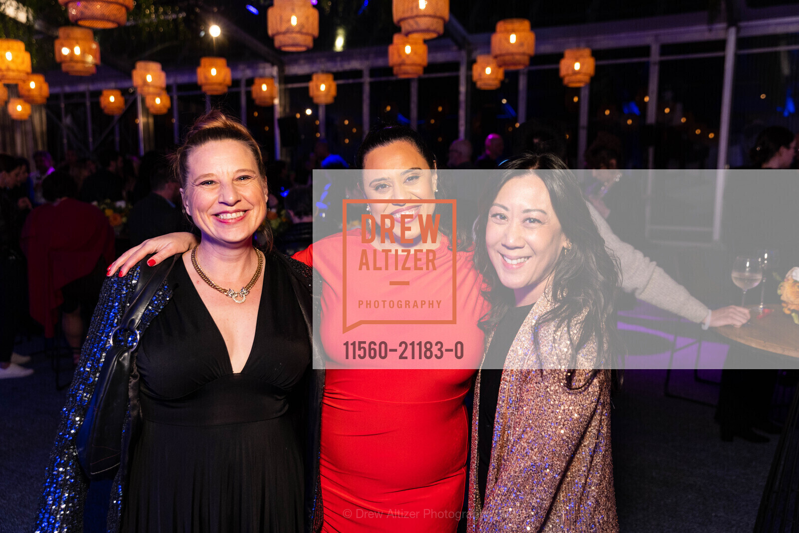 Amy Dietz, Isabella Qureshi, Serena Wong, SFJAZZ Gala 2023 Honoring Randall Kline, SFJAZZ @ 201 Franklin St, SF, CA 94102 US. SFJAZZ @ 201 Franklin St, SF, CA 94102 US, May 4th, 2023, Photo #11560-21183-0 Amy Dietz, Isabella Qureshi, Serena Wong, Photo #11560-21183-0