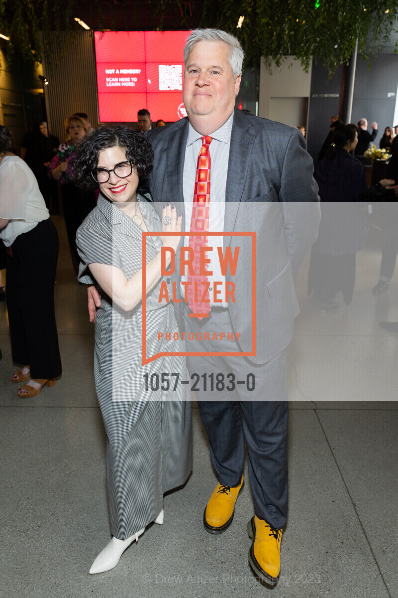Lisa Brown, Daniel Handler, SFJAZZ Gala 2023 Honoring Randall Kline, SFJAZZ @ 201 Franklin St, SF, CA 94102 US. SFJAZZ @ 201 Franklin St, SF, CA 94102 US, May 4th, 2023, Photo #1057-21183-0 Lisa Brown, Daniel Handler, Photo #1057-21183-0