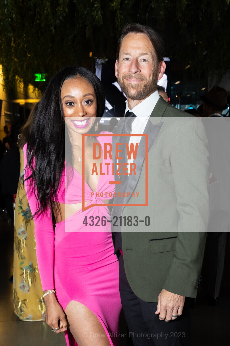 Alisha Johnson Wilder, Todd Wilder, SFJAZZ Gala 2023 Honoring Randall Kline, SFJAZZ @ 201 Franklin St, SF, CA 94102 US. SFJAZZ @ 201 Franklin St, SF, CA 94102 US, May 4th, 2023, Photo #4326-21183-0 Alisha Johnson Wilder, Todd Wilder, Photo #4326-21183-0