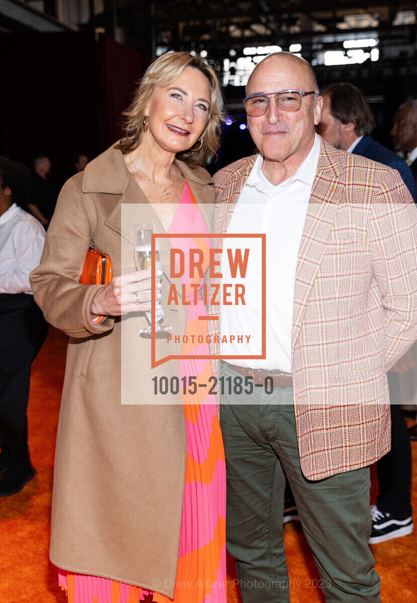 Catherine Debs, John Debs, Tipping Point Annual Benefit 2023, Pier 70 @ 70 Pier, SF, CA 94107 US. Pier 70 @ 70 Pier, SF, CA 94107 US, May 4th, 2023, Photo #10015-21185-0 Catherine Debs, John Debs, Photo #10015-21185-0