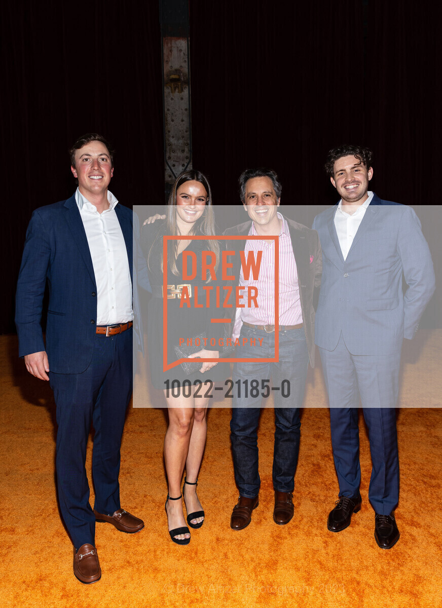 David Hill, Jordan Legg, Jack Whitman, Brian Lagrotteria, Tipping Point Annual Benefit 2023, Pier 70 @ 70 Pier, SF, CA 94107 US. Pier 70 @ 70 Pier, SF, CA 94107 US, May 4th, 2023, Photo #10022-21185-0 David Hill, Jordan Legg, Jack Whitman, Brian Lagrotteria, Photo #10022-21185-0