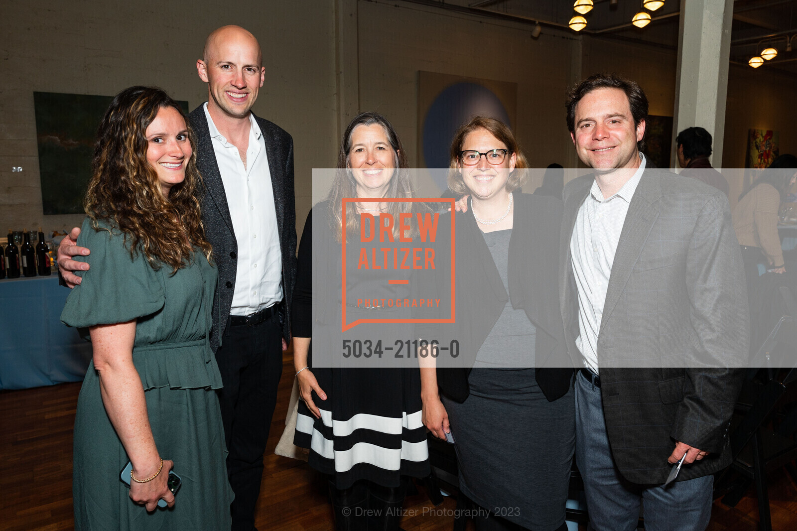 Samantha Pom, Eric Pom, Barbara Gertz, Marian Macindoe, Andrew Pomerantz, Enterprise for Youth Heroes at Work 2023, Terra Gallery & Event Venue @ 511 Harrison St, SF, CA 94105 US. Terra Gallery & Event Venue @ 511 Harrison St, SF, CA 94105 US, May 4th, 2023, Photo #5034-21186-0 Samantha Pom, Eric Pom, Barbara Gertz, Marian Macindoe, Andrew Pomerantz, Photo #5034-21186-0