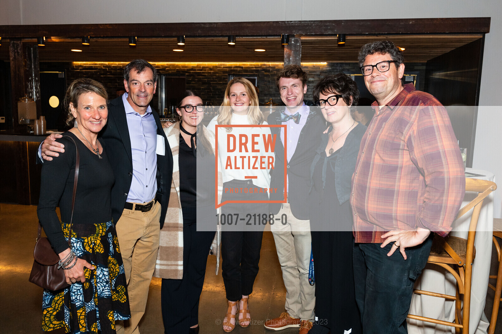 Benay Todzo, Mark Todzo, Mary Haley Owsley, Sam Litt, Starr Beltman, Gretchen Ames, Joe Mann, Center for Environmental Health's 2023 Gala, The Pearl @ 601 19th St, SF, CA 94107 US. The Pearl @ 601 19th St, SF, CA 94107 US, May 5th, 2023, Photo #1007-21188-0 Benay Todzo, Mark Todzo, Mary Haley Owsley, Sam Litt, Starr Beltman, Gretchen Ames, Joe Mann, Photo #1007-21188-0