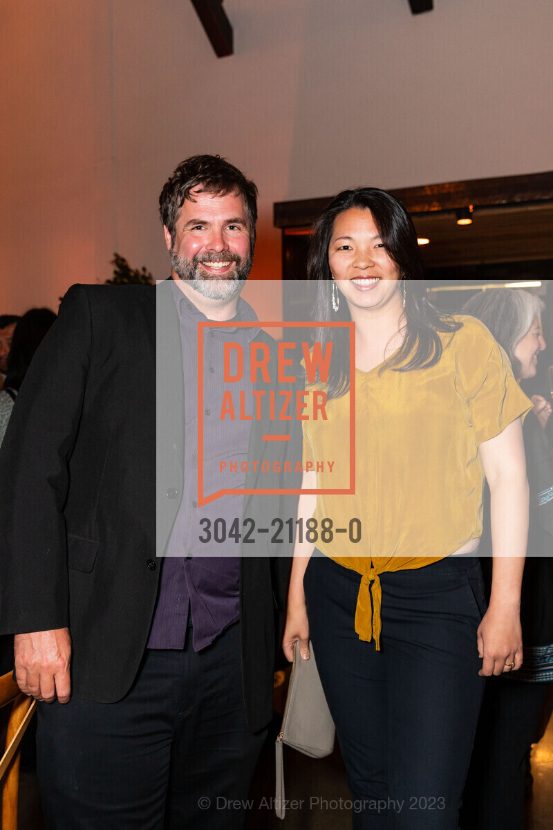 Ben Schleifer, Karen Wang, Center for Environmental Health's 2023 Gala, The Pearl @ 601 19th St, SF, CA 94107 US. The Pearl @ 601 19th St, SF, CA 94107 US, May 5th, 2023, Photo #3042-21188-0 Ben Schleifer, Karen Wang, Photo #3042-21188-0