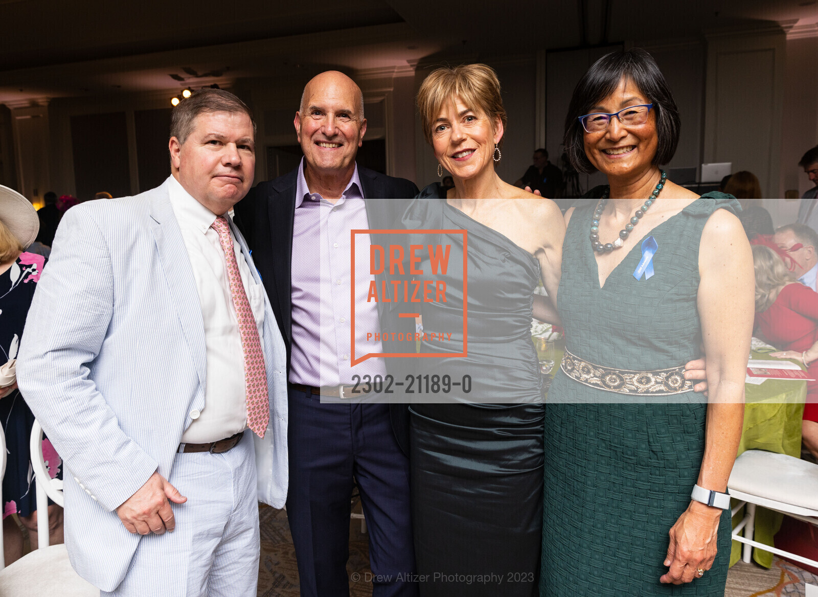 Joe Niehaus, Jeff Jordan, Ann Marie Draeger, Karen Jordan, JDRF Tee to Table 2023, The Ritz-Carlton, Half Moon Bay @ 1 Miramontes Point Rd, Half Moon Bay, CA 94019 US. The Ritz-Carlton, Half Moon Bay @ 1 Miramontes Point Rd, Half Moon Bay, CA 94019 US, May 5th, 2023, Photo #2302-21189-0 Joe Niehaus, Jeff Jordan, Ann Marie Draeger, Karen Jordan, Photo #2302-21189-0