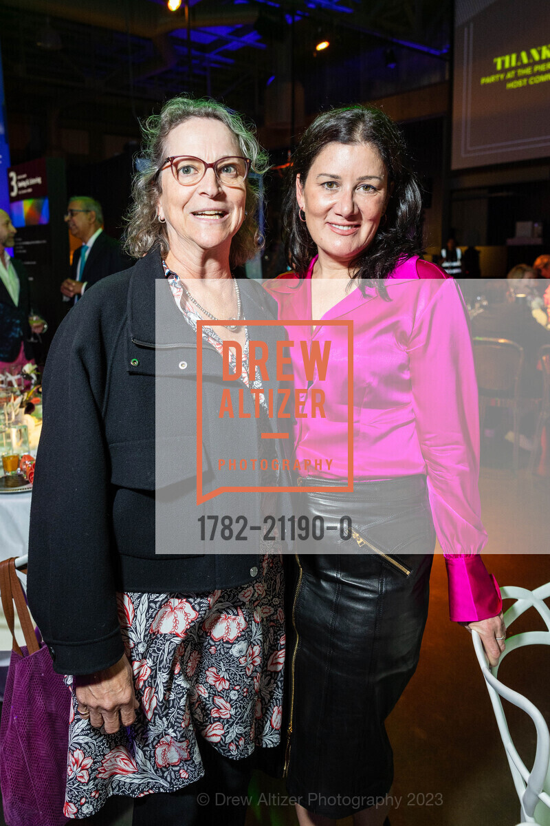 Rachel Meyer, Jennifer Van Natta, Party at the Piers, Exploratorium @ Pier 15, SF, CA 94111 US. Exploratorium @ Pier 15, SF, CA 94111 US, May 5th, 2023, Photo #1782-21190-0 Rachel Meyer, Jennifer Van Natta, Photo #1782-21190-0