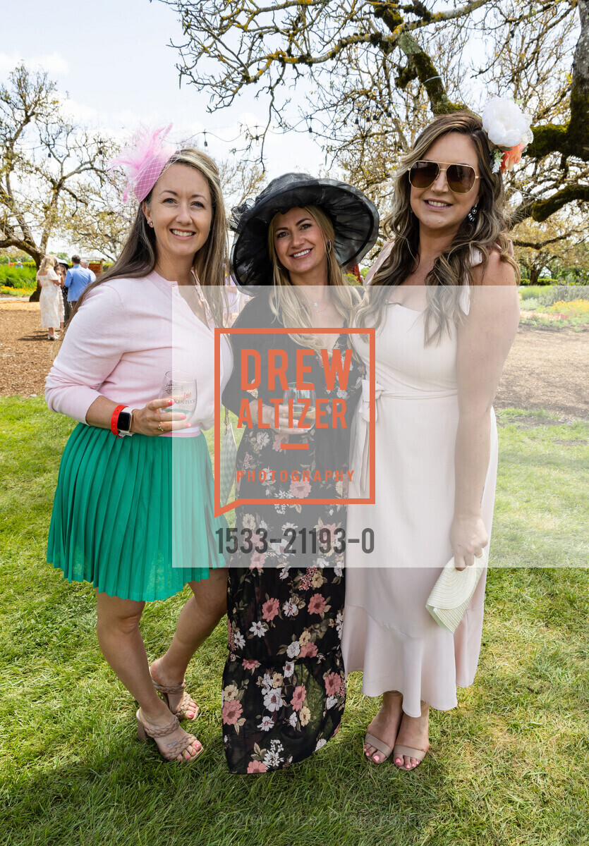 Amber Lee, Summer Chavez, Katrina Lassey, Kentucky Derby Watch Party 2023, Kendall-Jackson Wine Estate & Gardens @ 5007 Fulton Rd, Santa Rosa, CA 95403 US. Kendall-Jackson Wine Estate & Gardens @ 5007 Fulton Rd, Santa Rosa, CA 95403 US, May 6th, 2023, Photo #1533-21193-0 Amber Lee, Summer Chavez, Katrina Lassey, Photo #1533-21193-0
