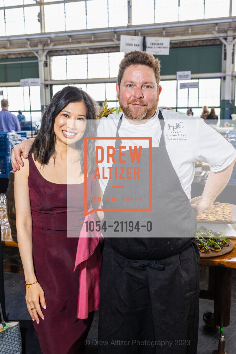 Betty Yu, Colton Hays, Great Chefs & Wineries 2023, The Craneway Pavilion @ 1414 Harbour Way S, Richmond, CA 94804 US. The Craneway Pavilion @ 1414 Harbour Way S, Richmond, CA 94804 US, May 6th, 2023, Photo #1054-21194-0 Betty Yu, Colton Hays, Photo #1054-21194-0