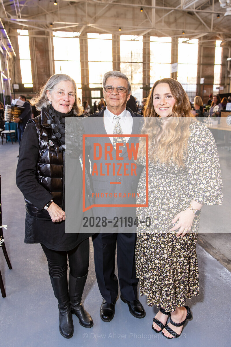 Kathleen Meeker, Paul Giganti, Angela Giganti, Great Chefs & Wineries 2023, The Craneway Pavilion @ 1414 Harbour Way S, Richmond, CA 94804 US. The Craneway Pavilion @ 1414 Harbour Way S, Richmond, CA 94804 US, May 6th, 2023, Photo #2028-21194-0 Kathleen Meeker, Paul Giganti, Angela Giganti, Photo #2028-21194-0