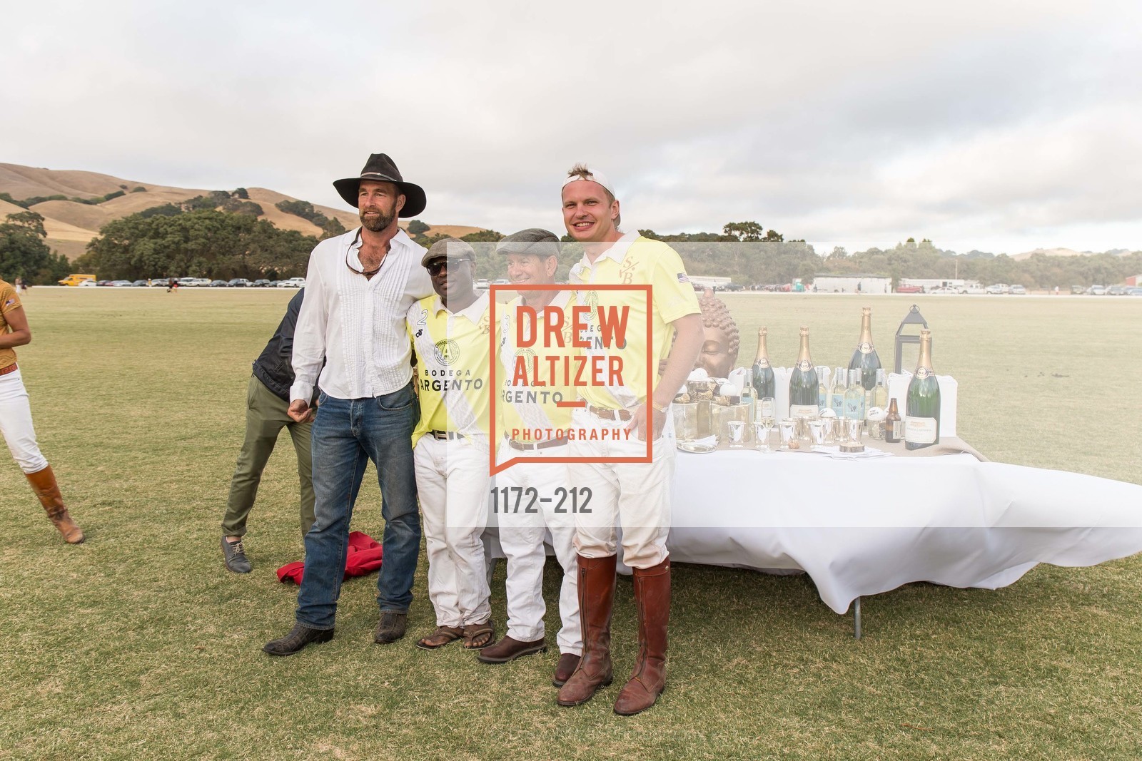 Hearst Welborn, Akin Sotomi, Rob Darakhshan, Ross Caton, Stick & Ball Oyster Cup Polo Tournament, Cerro Pampa Polo Club, July 25th, 2015,Drew Altizer, Drew Altizer Photography, full-service agency, private events, San Francisco photographer, photographer california