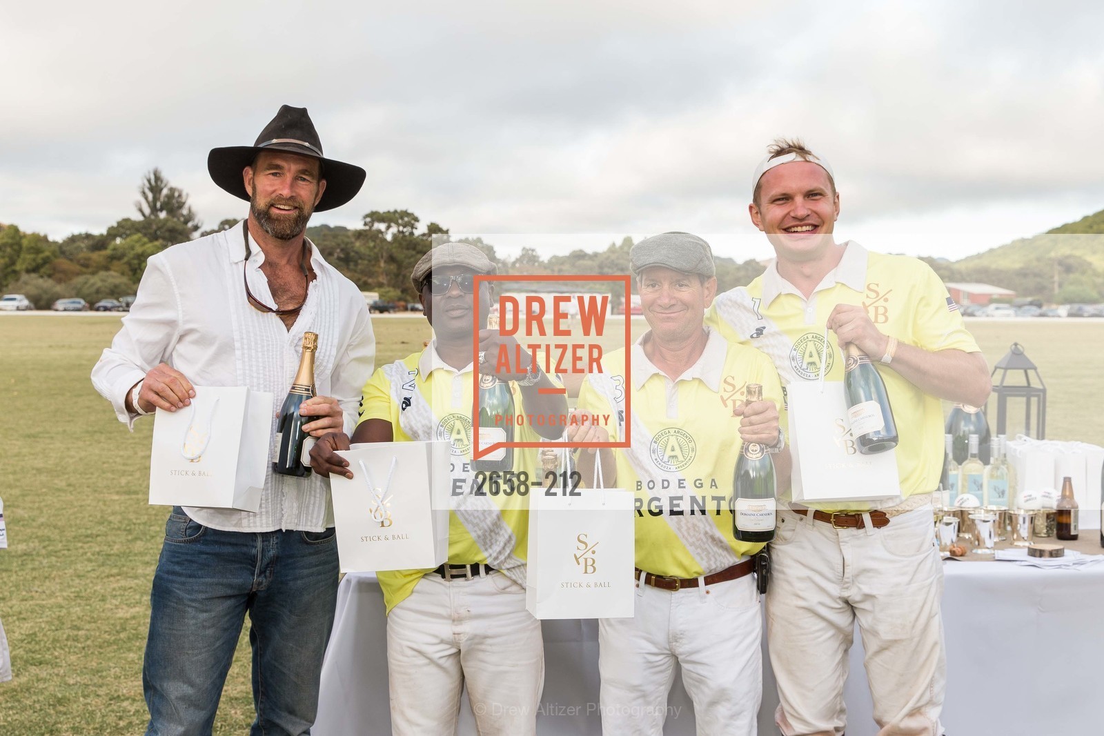 Hearst Welborn, Akin Sotomi, Rob Darakhshan, Ross Caton, Gucci & Vogue Dinner, Cerro Pampa Polo Club. Cerro Pampa Polo Club, Photo #2658-212 Hearst Welborn, Akin Sotomi, Rob Darakhshan, Ross Caton, Photo #2658-212
