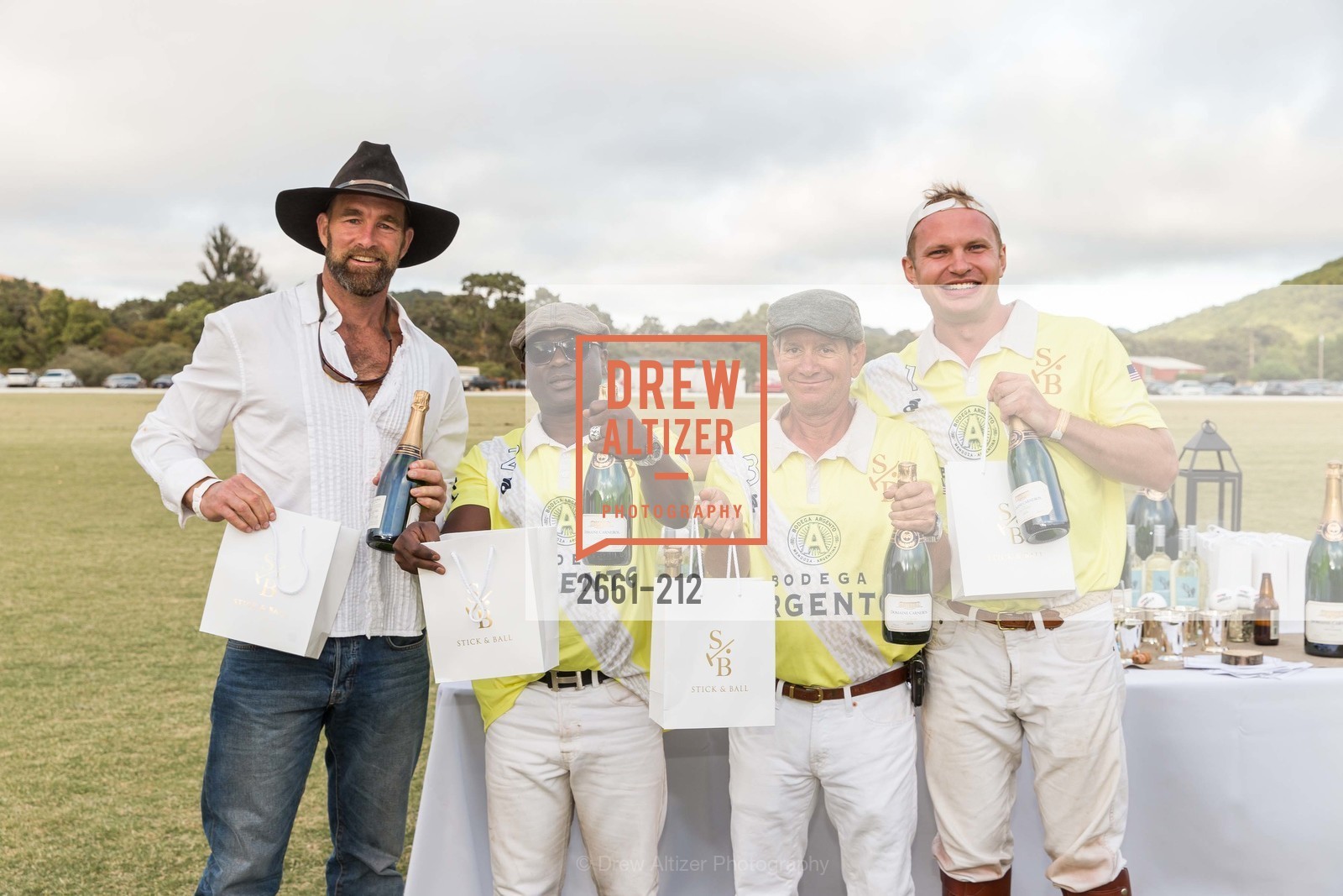 Hearst Welborn, Akin Sotomi, Rob Darakhshan, Ross Caton, Gucci & Vogue Dinner, Cerro Pampa Polo Club. Cerro Pampa Polo Club, Photo #2661-212 Hearst Welborn, Akin Sotomi, Rob Darakhshan, Ross Caton, Photo #2661-212