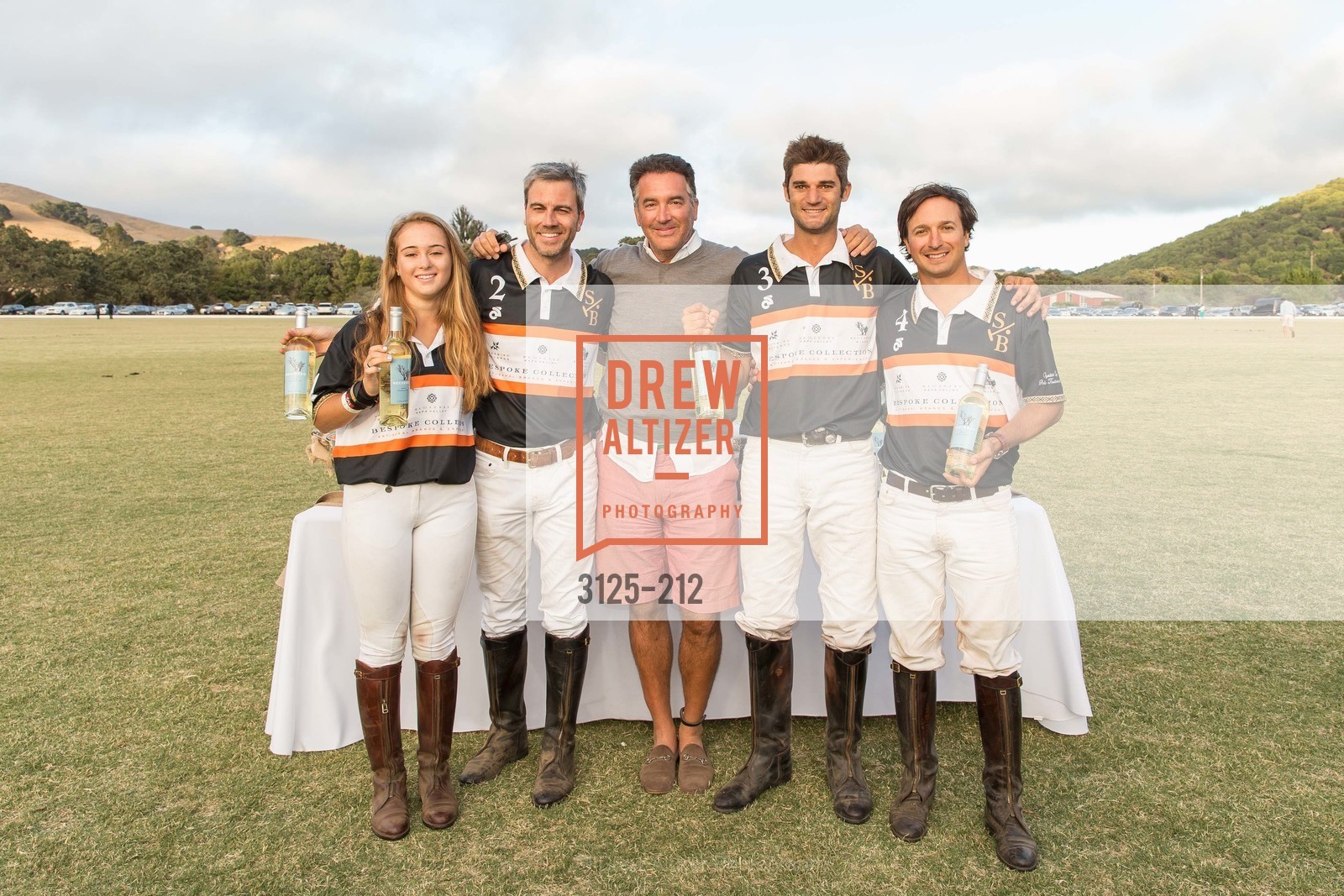 Fiona Bach, Jonathan Haswell, Michael Polenske, Ignacio Deltour, John Bickford, Stick & Ball Oyster Cup Polo Tournament, Cerro Pampa Polo Club, July 25th, 2015,Drew Altizer, Drew Altizer Photography, full-service agency, private events, San Francisco photographer, photographer california