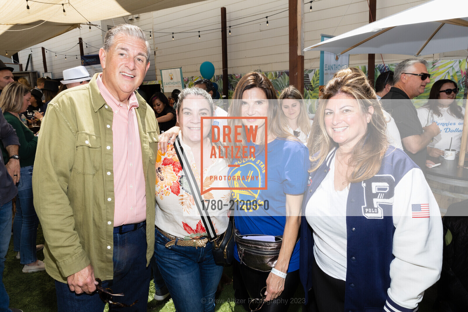 Stephen Revetria, Marina Costabile, Gina Nibbi, Taline Sanassarian, St. Anthony's 45th Annual Penny Pitch 2023, 622 Green St, SF, CA 94133 US. 622 Green St, SF, CA 94133 US, May 12th, 2023, Photo #1780-21209-0 Stephen Revetria, Marina Costabile, Gina Nibbi, Taline Sanassarian, Photo #1780-21209-0