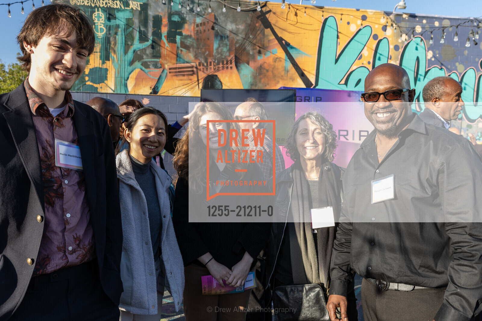 Merlin MacGillivray, Angela Liu, Jamie Halper, Suzanne Luban, Fateen Jackson, GRIP 10 Year Anniversary : Coming Home and Celebrating Freedom, 7th West @ 1255 7th St, Oakland, CA 94607 US. 7th West @ 1255 7th St, Oakland, CA 94607 US, Photo #1255-21211-0 Merlin MacGillivray, Angela Liu, Jamie Halper, Suzanne Luban, Fateen Jackson, Photo #1255-21211-0