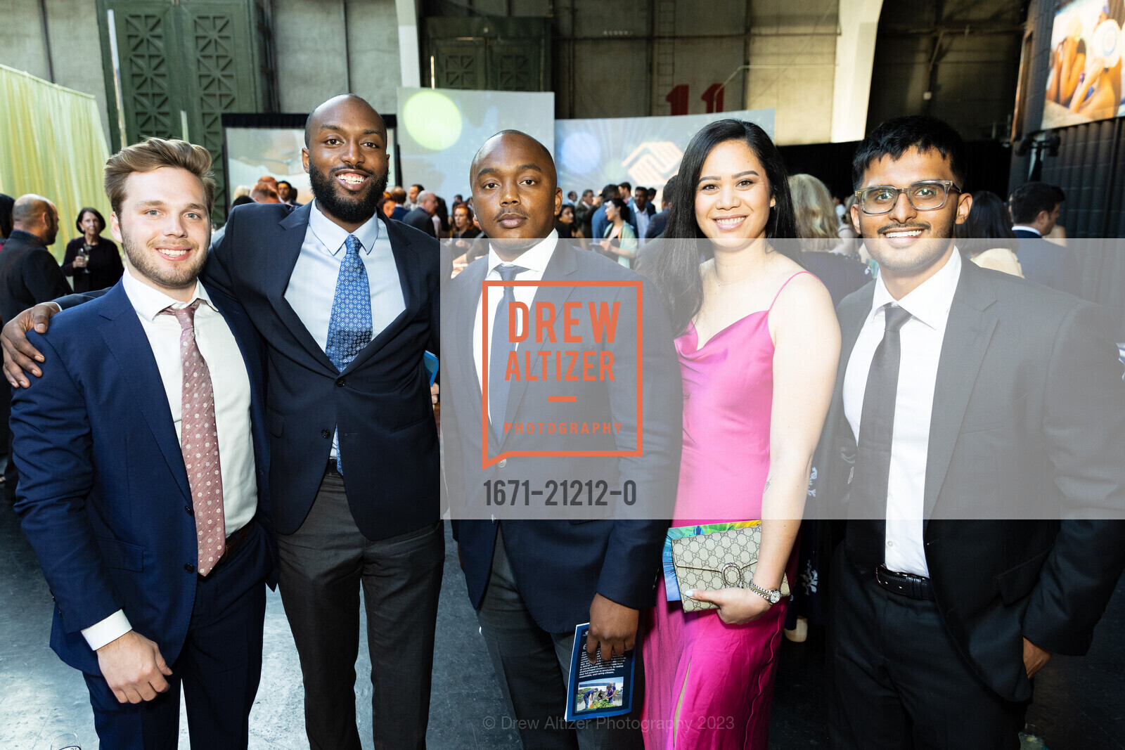 Justin Hayward, Amadu Ba, Dexter Ward, Lauren Abad, Saf Moqeet, Boys and Girls Club of San Francisco Annual Gala 2023, 3601 Lyon St, SF, CA 94123 US. 3601 Lyon St, SF, CA 94123 US, May 13th, 2023, Photo #1671-21212-0 Justin Hayward, Amadu Ba, Dexter Ward, Lauren Abad, Saf Moqeet, Photo #1671-21212-0