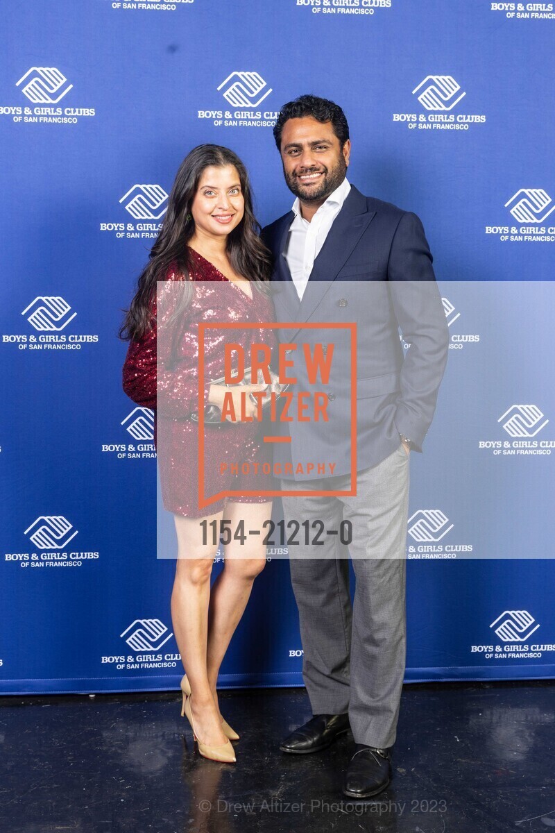 Kirtee Mehta, Sameet Mehta, Boys and Girls Club of San Francisco Annual Gala 2023, 3601 Lyon St, SF, CA 94123 US. 3601 Lyon St, SF, CA 94123 US, May 13th, 2023, Photo #1154-21212-0 Kirtee Mehta, Sameet Mehta, Photo #1154-21212-0